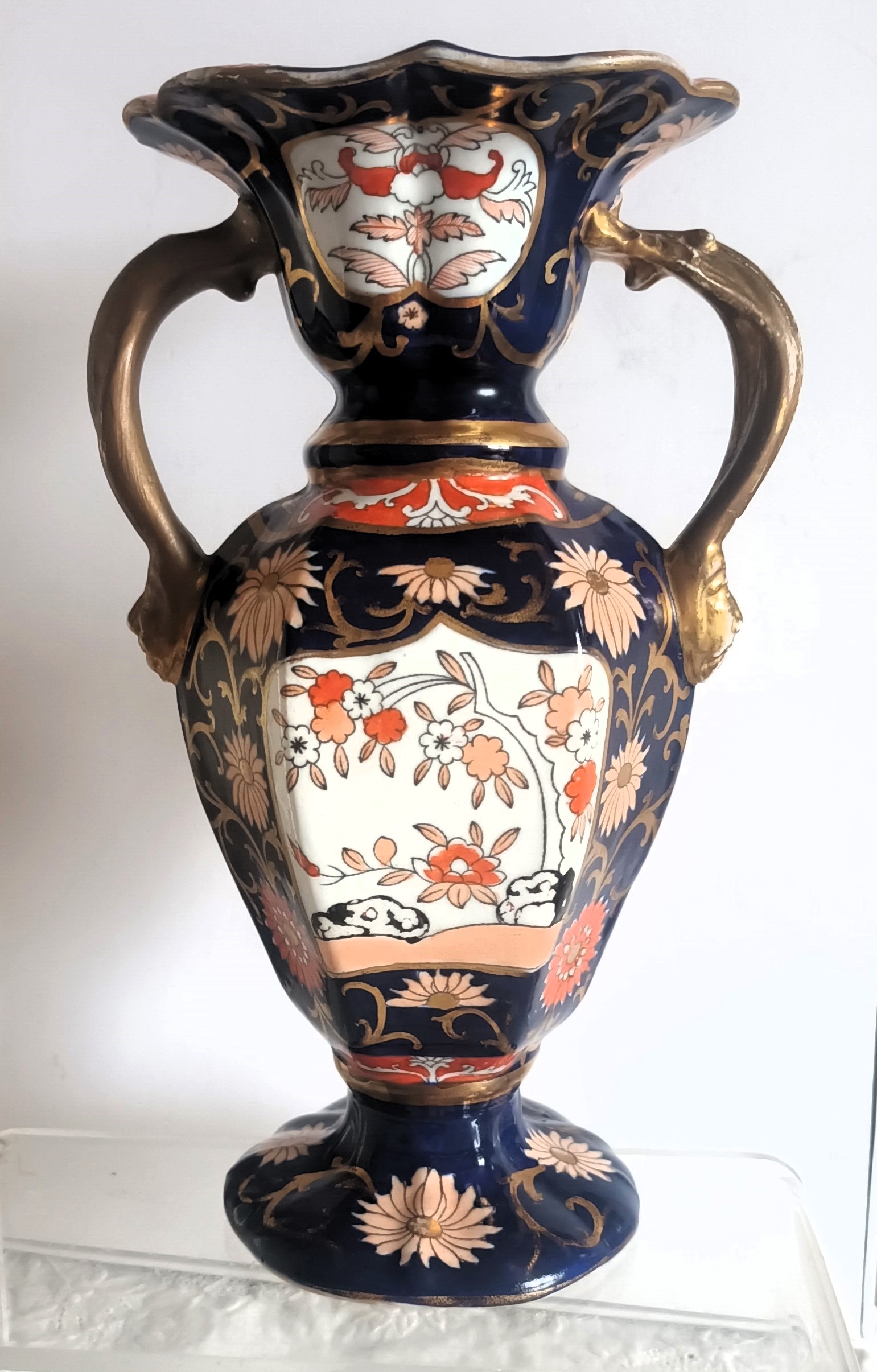 Antique English Georgian Mason's Ironstone Vase - Image 4